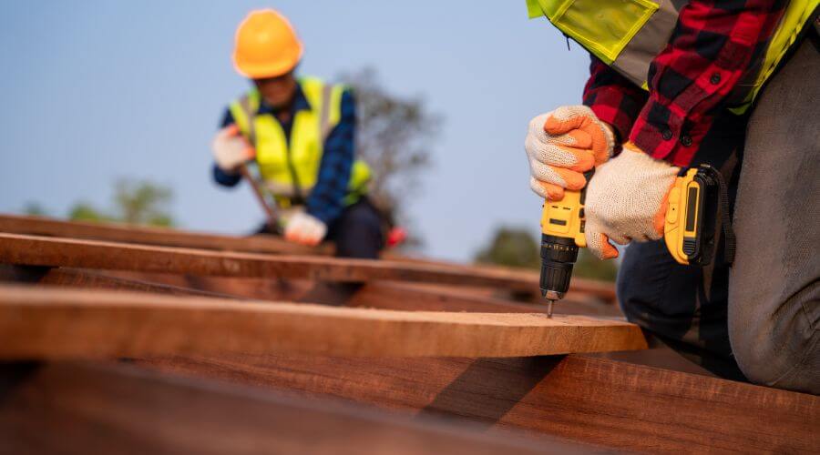 Professional New roof installation in Sanford, MI